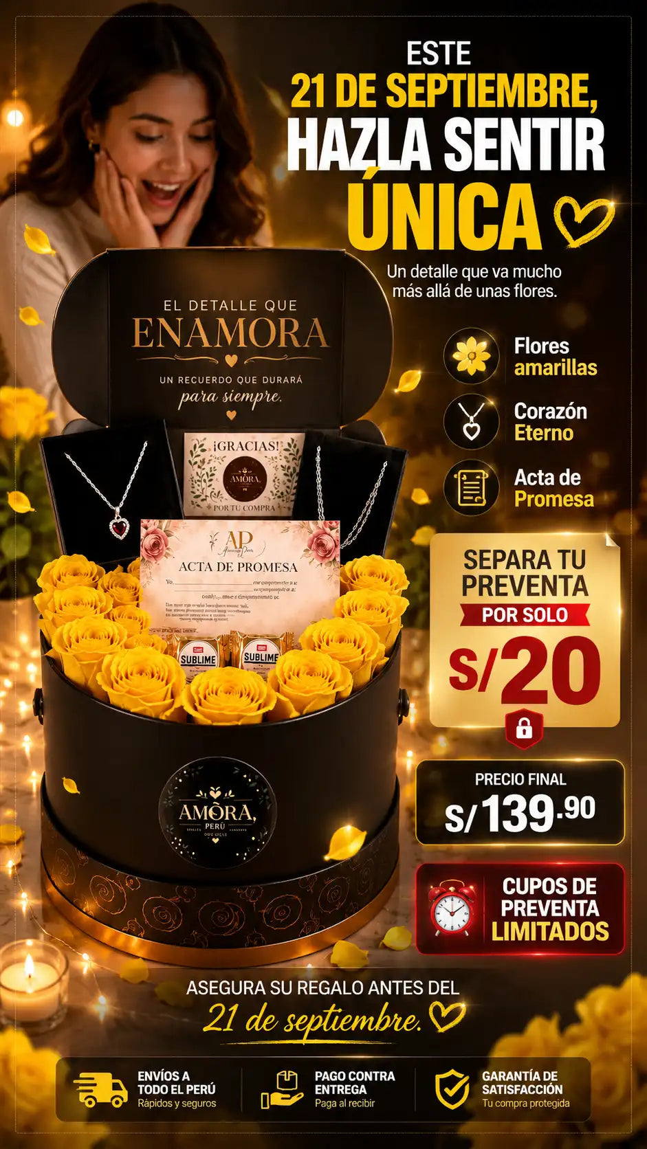 21 De Septiembre Flores Amarrillas