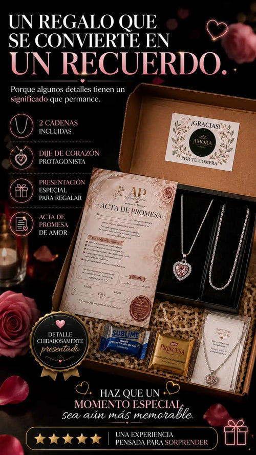 Pack Promesa de Amor❤️💕