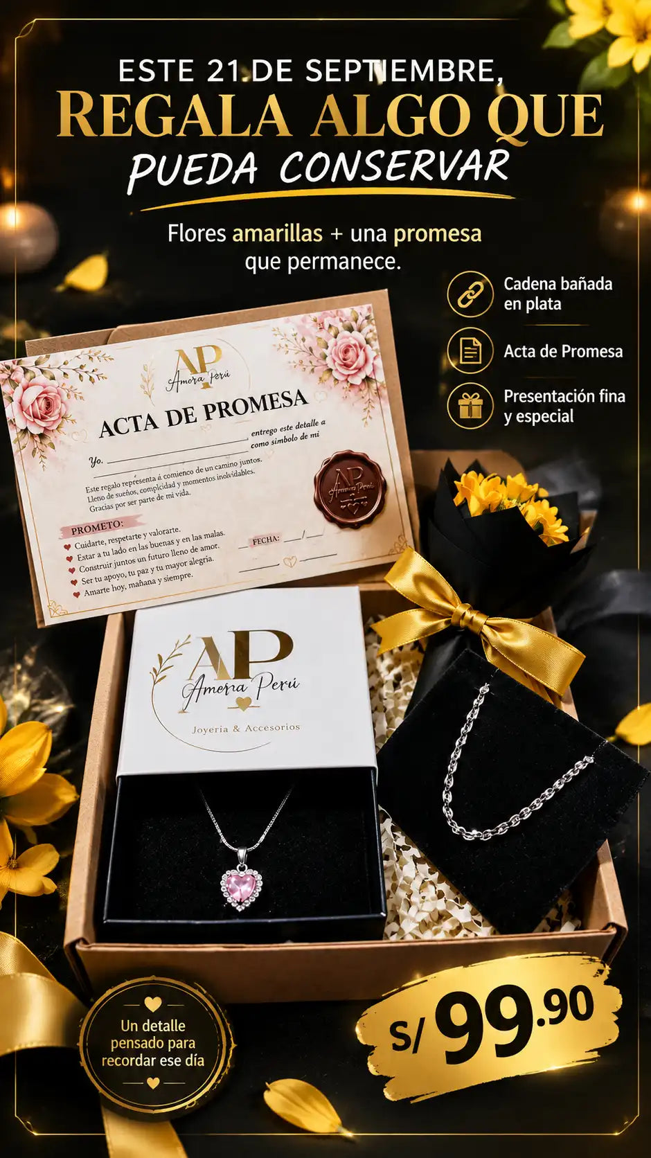 Ya sabes que regalar este 21 de septiembre a tu Floricienta ???🏵️❤️