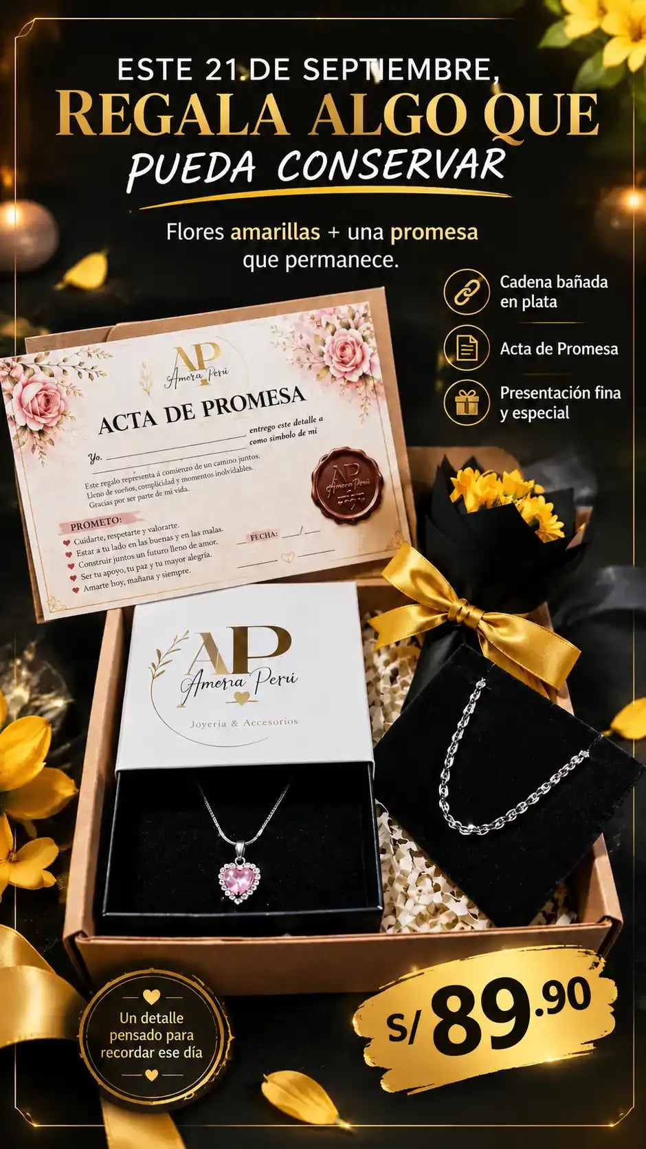 Ya sabes que regalar este 21 de Septiembre a tu Floricienta???❤️🏵️