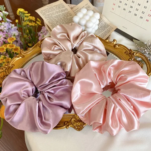 Set de 3 Scrunchies Rose